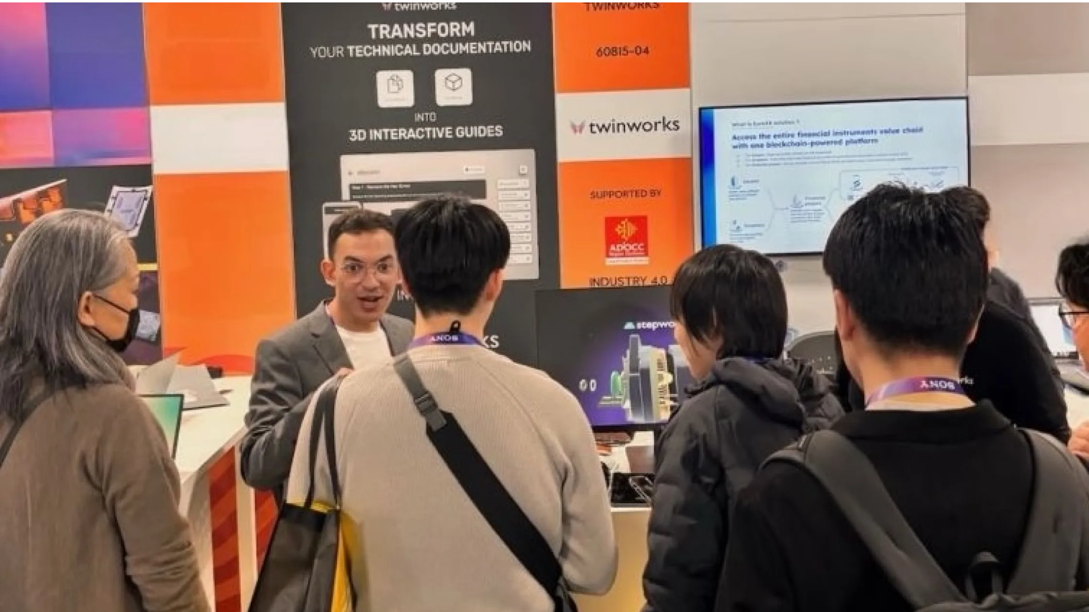 TwinWorks at CES 2025, Las Vegas, representing Occitanie and France